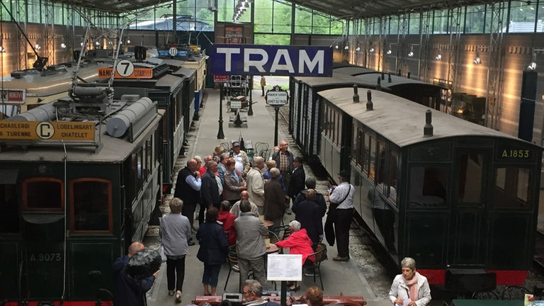 Eine Erlebniswelt voller Geschichte – das Straßenbahnmuseum von Thuin.
