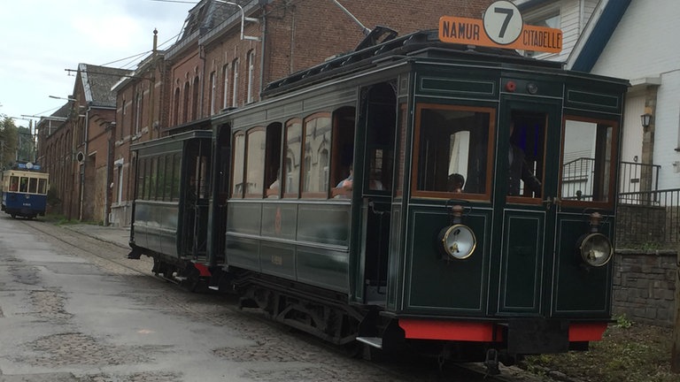 Die A 9288 wurde 1910 in der Wallonie gebaut und fuhr damals in ganz Belgien. Der Verein hat sie auf einem Acker gefunden und vorbildlich restauriert.