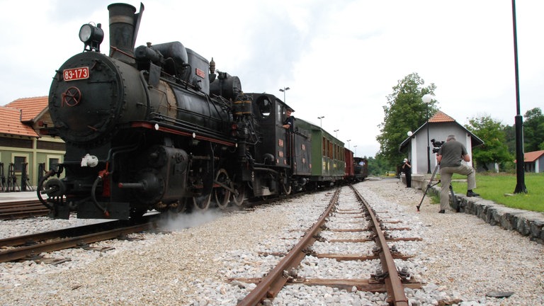 Dampflok 83-173 - 1949 in Slaveonski Brod gebaut.