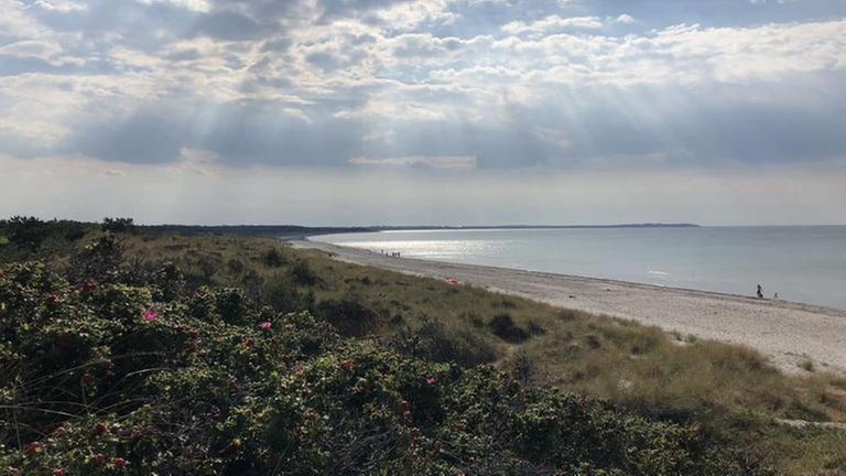 Das Ziel der Zugreise: die sogenannte „Dänische Riviera“, kilometerlange Sandstrände im Norden von Seeland.