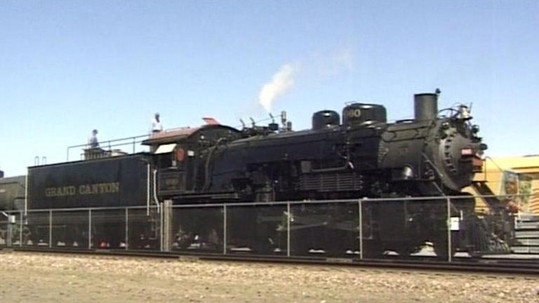 In Williams liegt der Ausgangspunkt der Reise mit dem Grand Canyon Express.