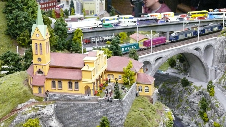 Miniatur-Wunderland Hamburg Abschnitt "Schweiz"