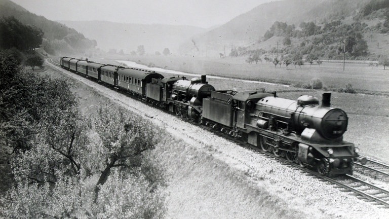 Der Schnellzug D 9 fuhr zwischen Konstanz und Berlin