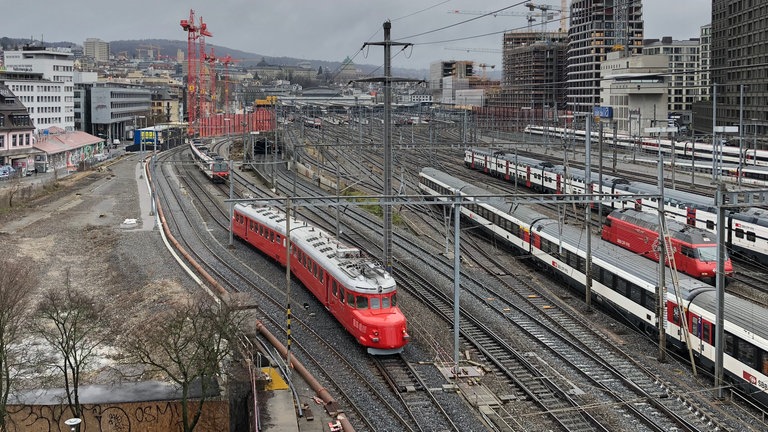 Der Churchill-Pfeil in Zürich