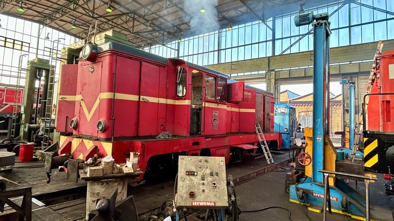 Im März 2024 ist es so weit: Die Lok Nr. 9 soll zum ersten Mal fahren.