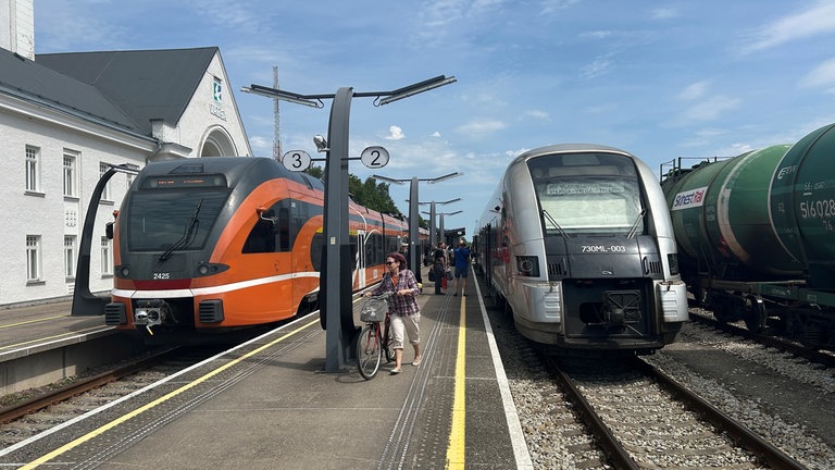 Grenzbahnhof Valga