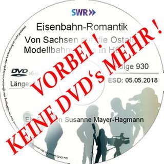 Vorbei - keine DVD's mehr