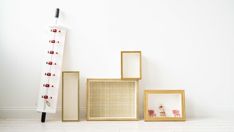 Wechselrahmen aus altem Bilderrahmen