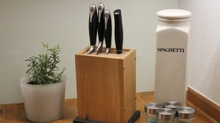 Messerblock aus Holz