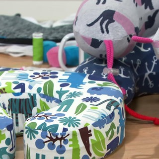 Kissenbezug für Nackenkissen