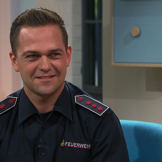 Daniel Kabrhel der Feuerwache Heidelberg