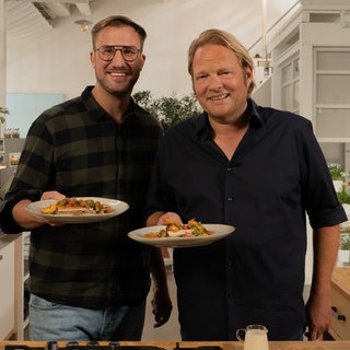 Sören Anders und Björn Freitag kochen zusammen