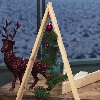 Holztannenbaum-Rahmen