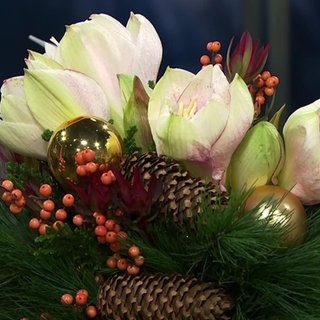 Strauß mit Amaryllis