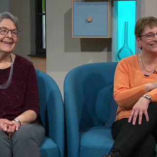 Iris Feus und Magdalene Eckert