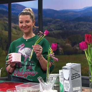 Terrazzo-Vase selber machen