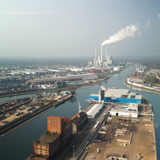 Rheinhafen in Karlsruhe