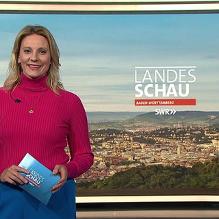 Moderatorin Jana Kübel