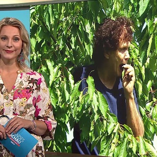 Moderatorin Jana Kübel