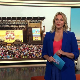 Moderatorin Jana Kübel