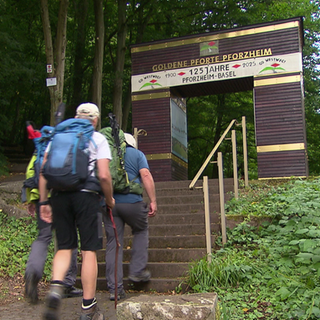 Pforte am Beginn des Westwegs