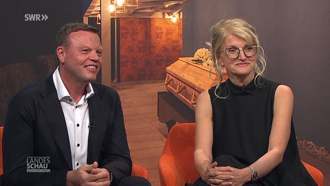 Bestatterehepaar Sandra und Jochen Lutz