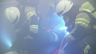 Feuerwehrübung im Kappelbergtunnel