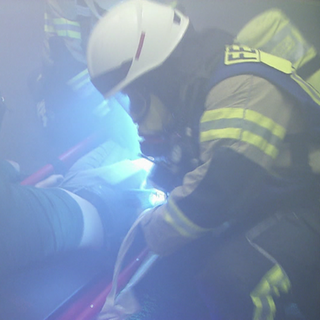 Feuerwehrübung im Kappelbergtunnel