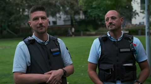 Mitarbeiter vom Ordnungsamt Mannheim