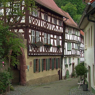 Fachwerkhäuser in Weinheim