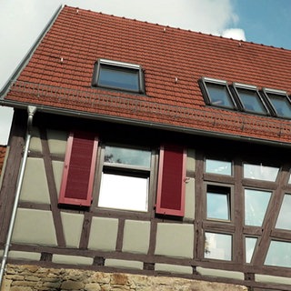 Eine denkmalgeschützte Scheune in Markgröningen wurde als Wohnhaus umgebaut.
