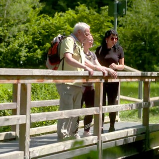 Besucher im Lautertal