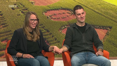 Christian Sieber und Melanie Bürkle