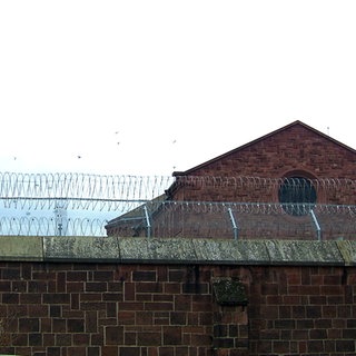 Außenansicht der JVA Mannheim