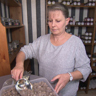 Sonja und Steffen Gußmann aus Rutesheim besitzen eine Bonbon-Manufaktur im Keller.