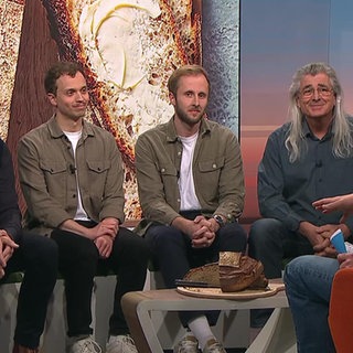 Hansjörg und Markus Riegler mit Janis und Jens Riegler