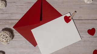 Briefumschlag mit Herz