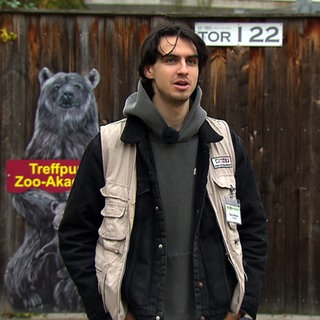 Gideon Ballhorn arbeitet als Zoo-Ranger im Heidelberger Zoo.