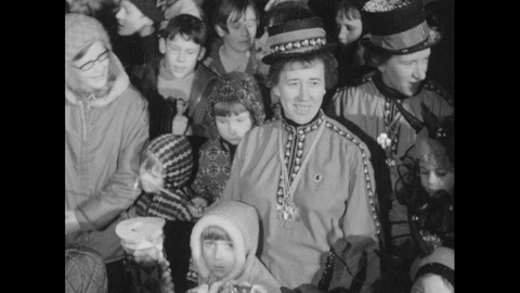 Narrenmutter aus Triberg im Schwarzwald.