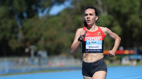 Läuferin Bera Wierhake 