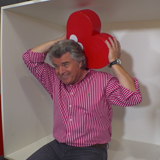 Andy Borg beim Fototshooting für die Herzenssache in Baden-Baden.