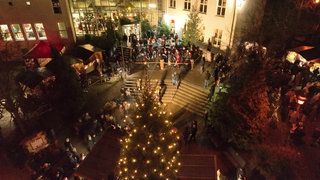 Der Nikolausmarkt in Schönebürg.