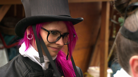 Moana ist Schornsteinfegerin.