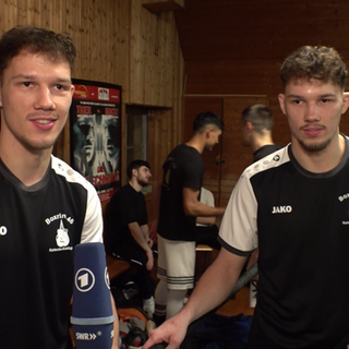 Die boxenden Zwillinge Valerij Walter und Vitalij Walter