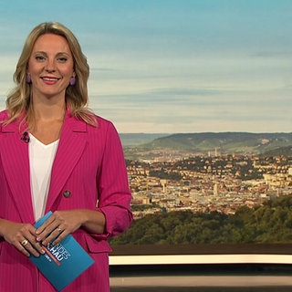 Moderatorin Jana Kübel