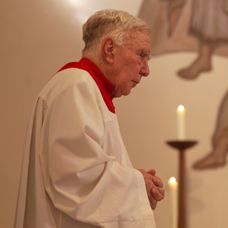 91-jähriger Messdiener in Mannheim