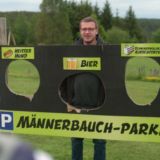 Foto-Station auf dem Gäg-Wäg bei Schwärzenbach