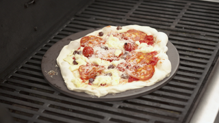 Pizza vom Grill