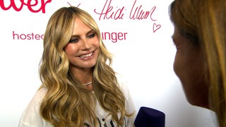 Heidi Klum zu Besuch im Breuninger in Stuttgart