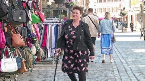 Uschi von Schulzendorf geht wieder gerne durch Landau.